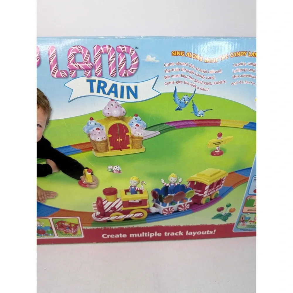 Vintage 2002 Hasbro Candy Land‎ Train 100% CIB. Tested And Works See Video